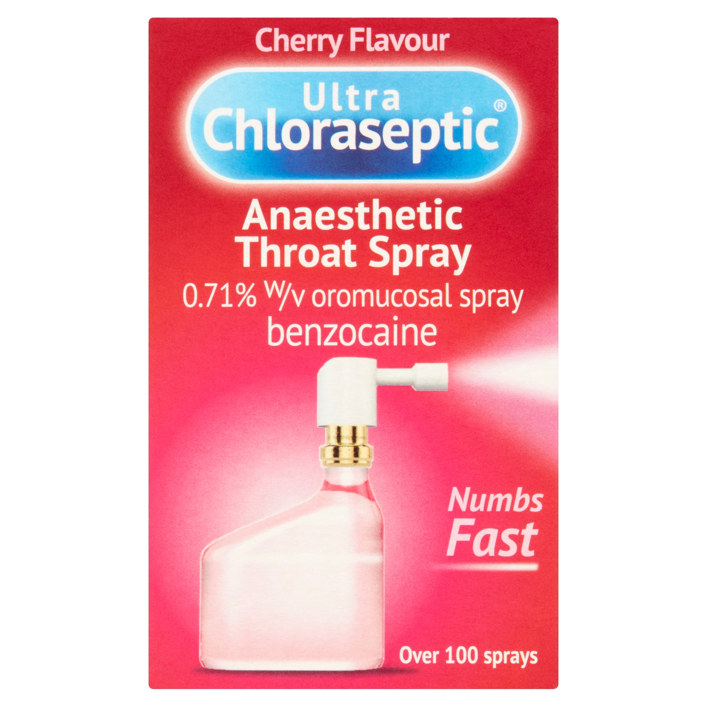 Ultra Chloraseptic Anaesthetic Throat Spray - Cherry 15ml