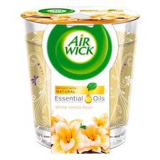 Airwick Air Freshener Candle White Vanilla Bean thumbnail 3