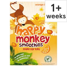 Happy Monkey Smoothies Orange & Mango 4 x 180ml