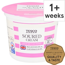 Tesco Soured Cream 300Ml