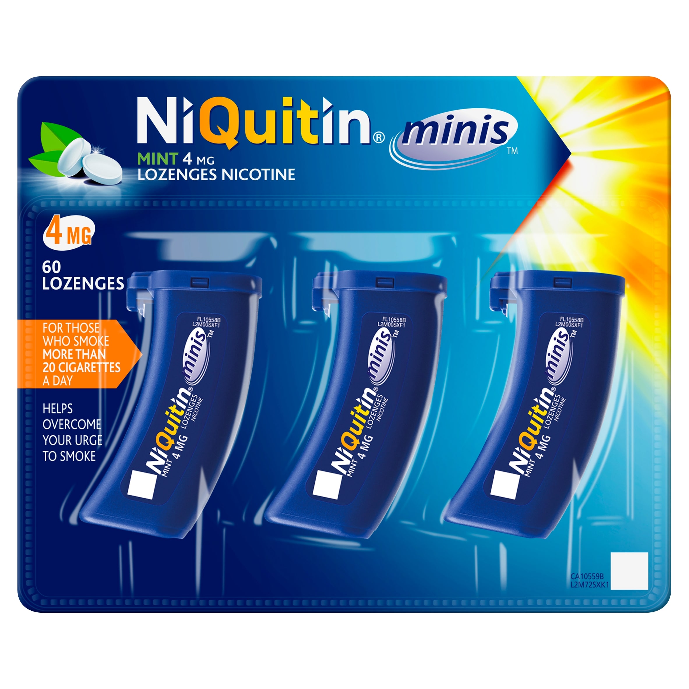 NiQuitin Mint 4mg Lozenges Nicotine