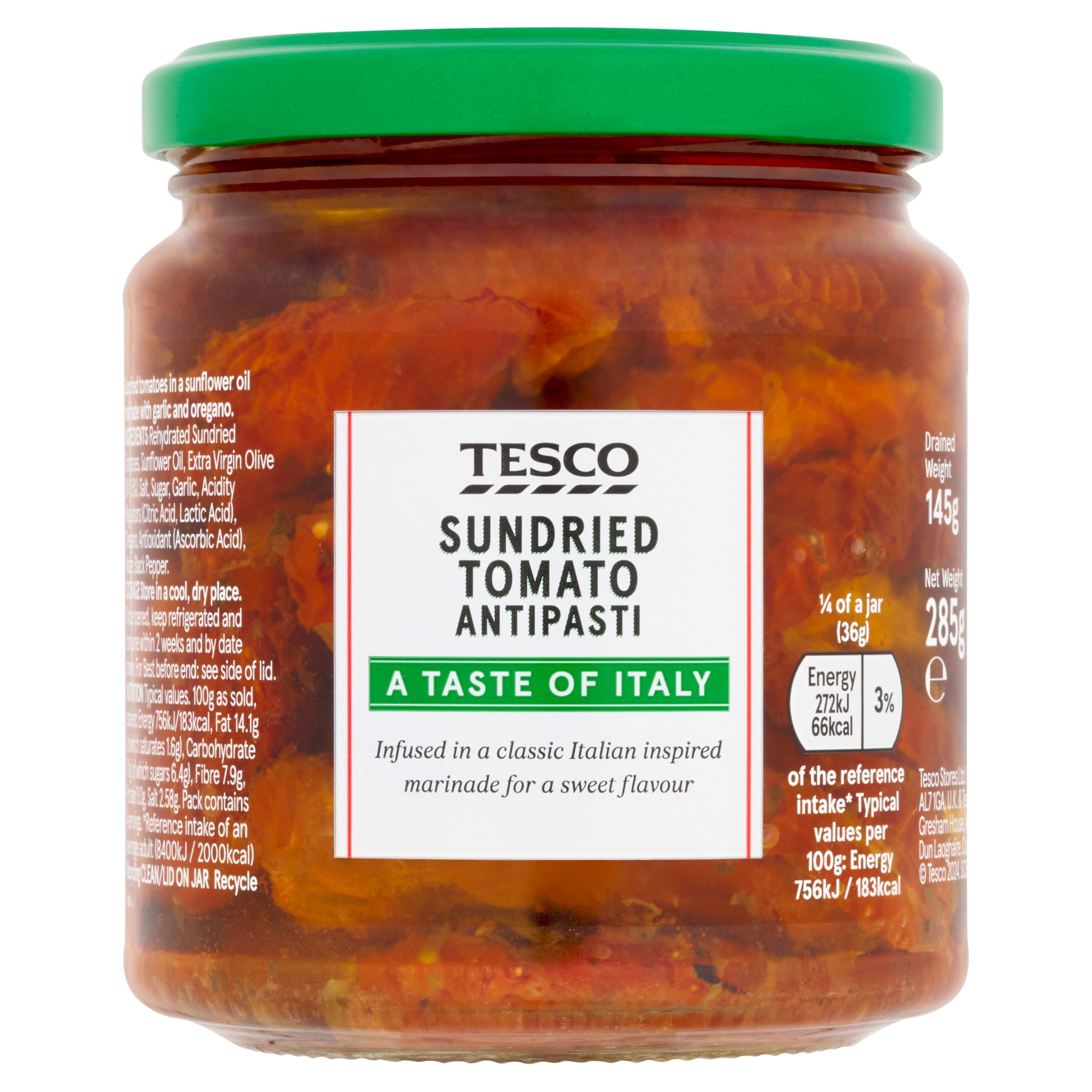 Tesco Sun Dried Tomatoes 285G