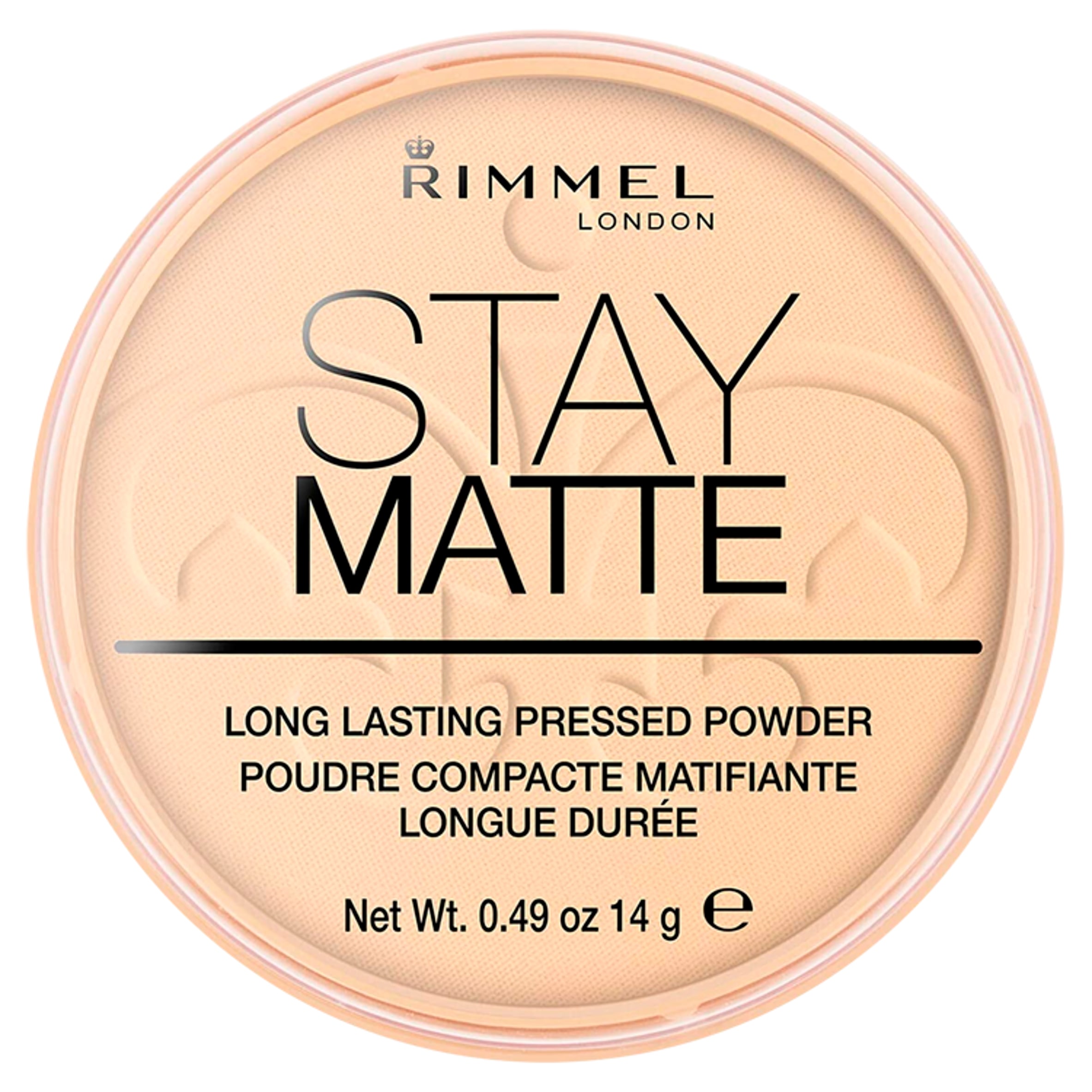 Rimmel London Stay Matte Pressed Powder 001 Transparent 14g