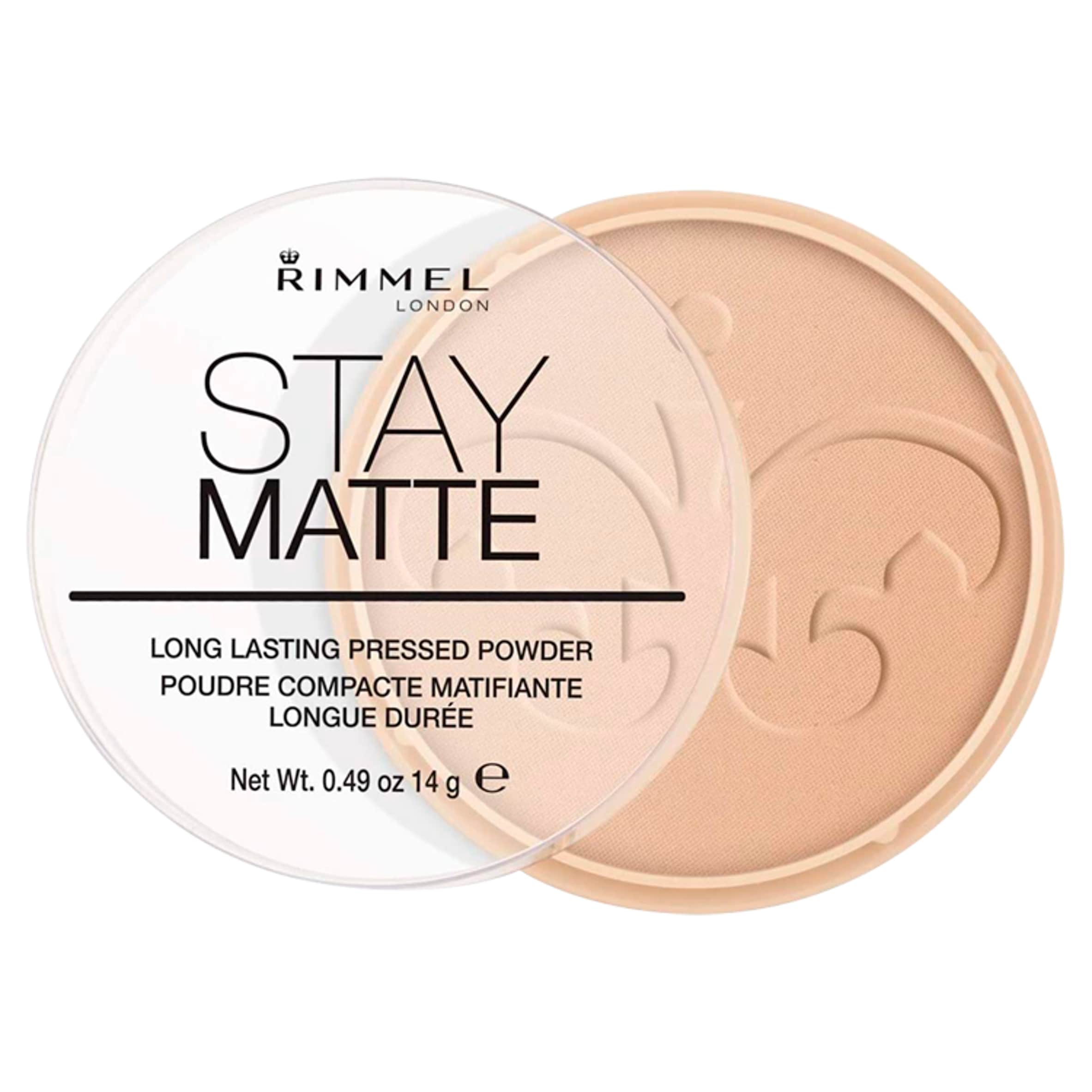Rimmel New Stay Matte Pressed Powder Sandstorm thumbnail 2