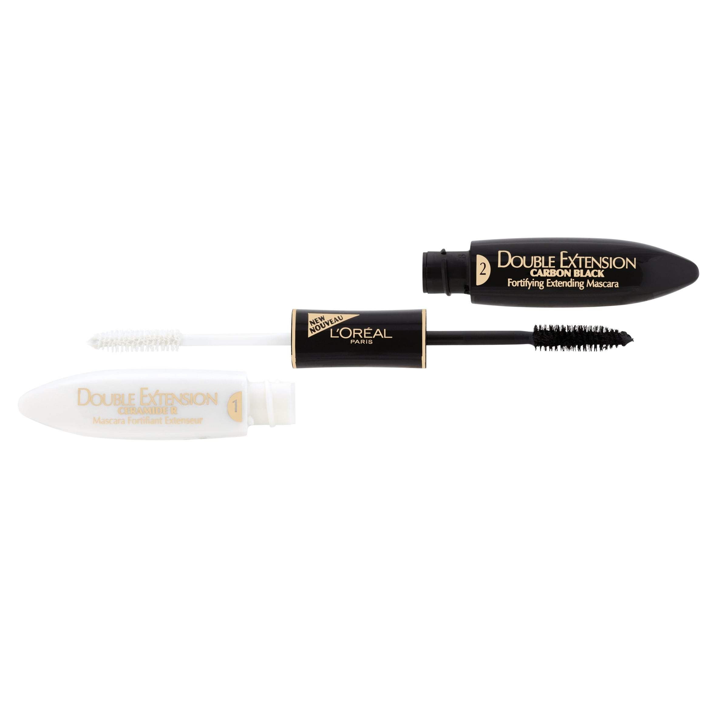 L'Oreal Paris Double Extension Mascara - Carbon Black thumbnail 2