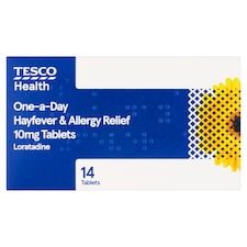 Tesco Health One-a-Day Hayfever & Allergy Relief Tablets 14s