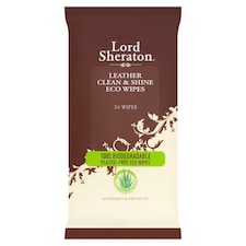 Lord Sheraton Leather Wipes 24'S