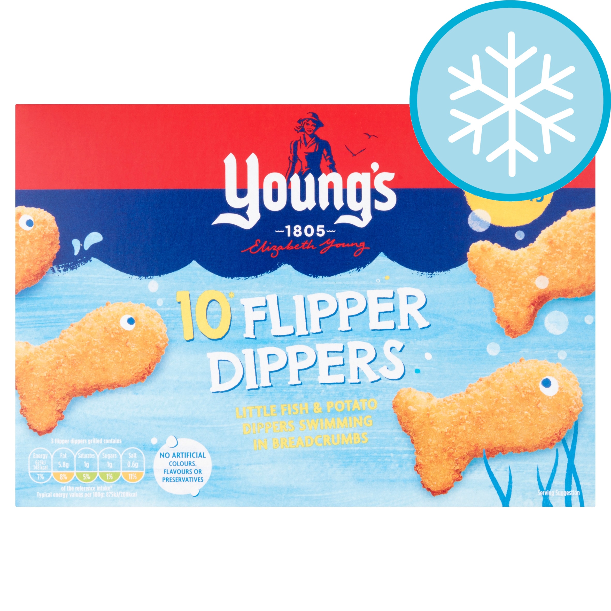 Young's 10 Flipper Dippers Frozen