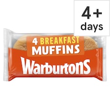 Warburtons Toasting Breakfast Muffins 4 Pack