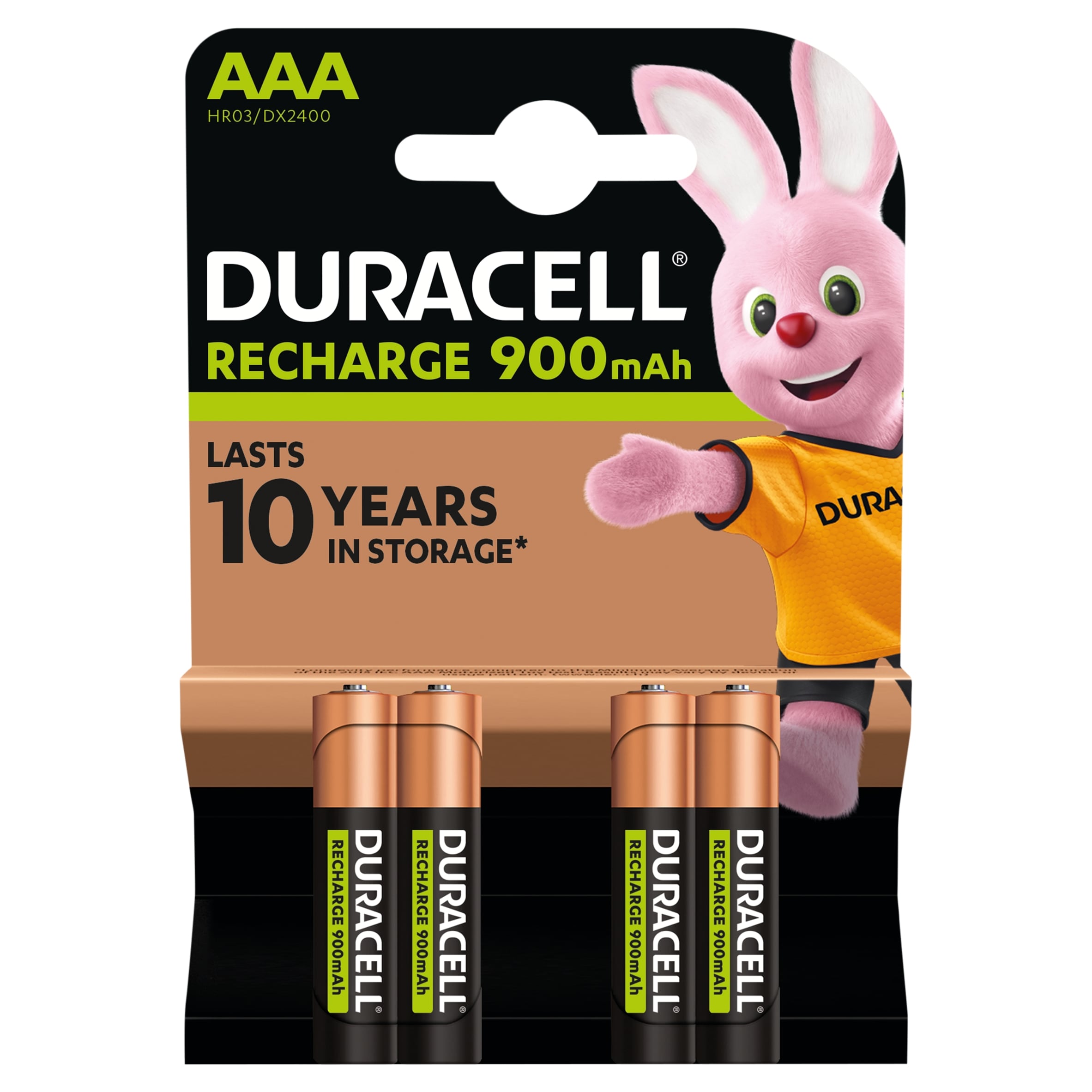 Duracell Recharge Ultra AAA Rechargeable Batteries