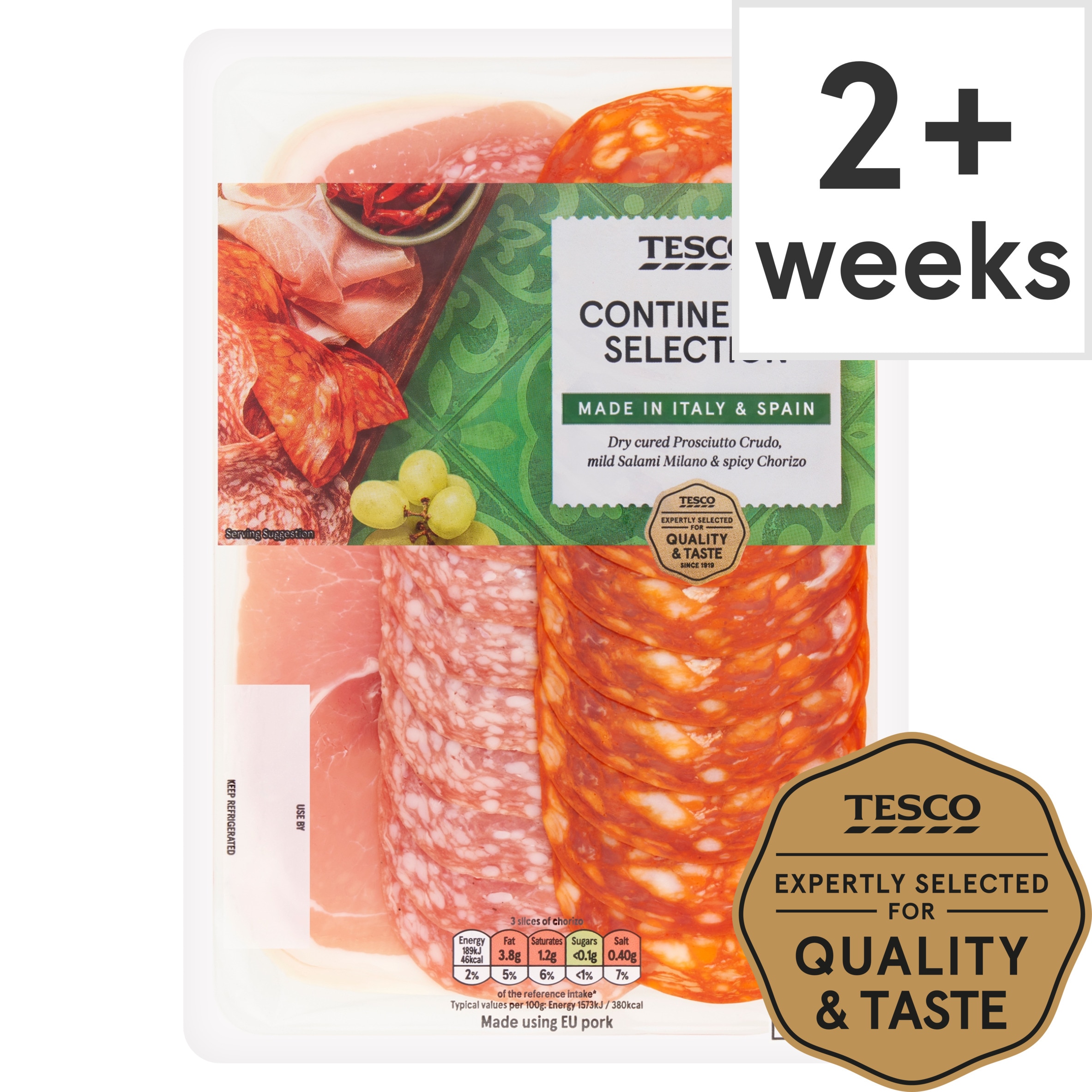 Tesco Continental Meat Selection 120g