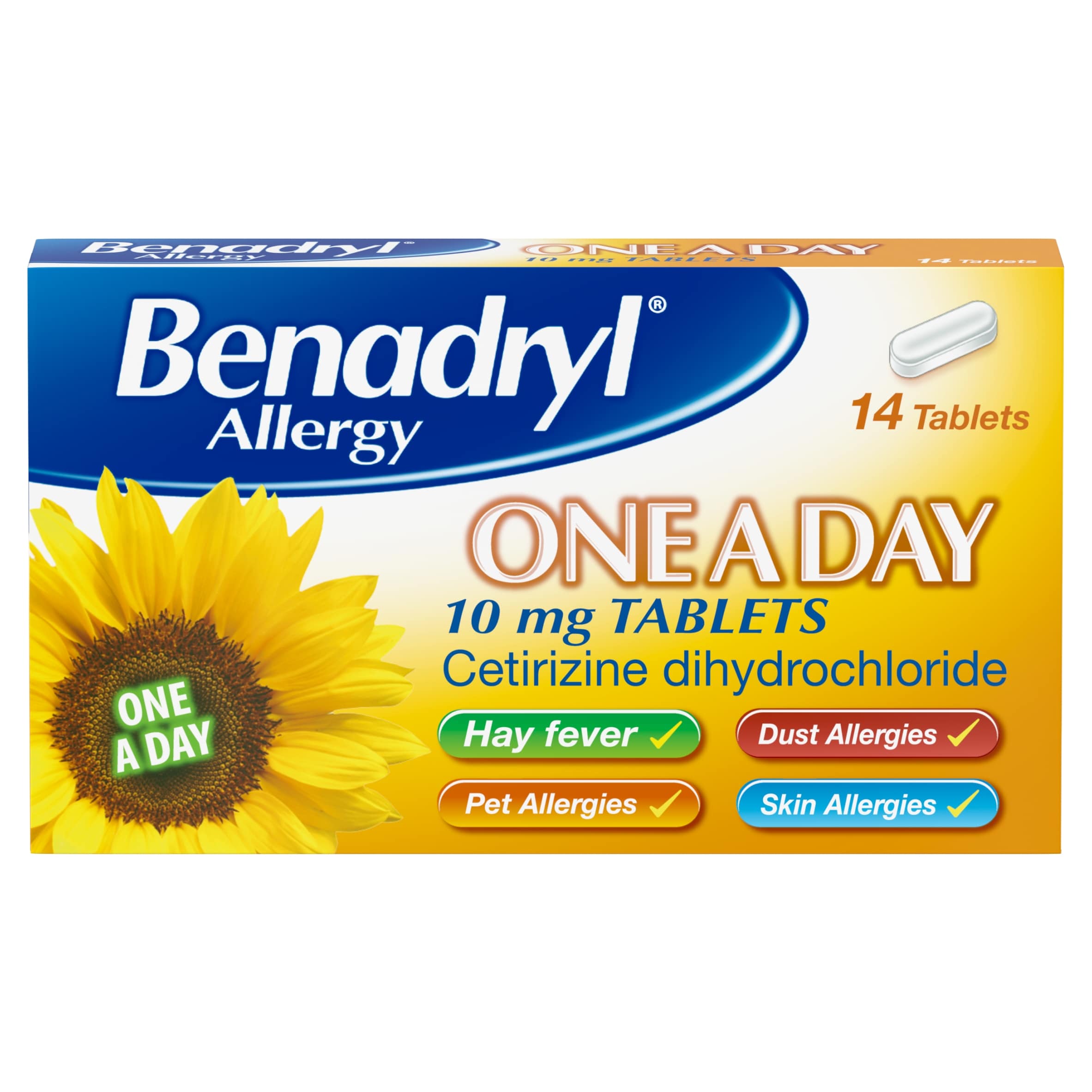 Benadryl One A Day Allergy Tablets