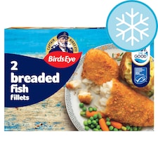 Birds Eye 2 Breaded Fish Fillets 200G
