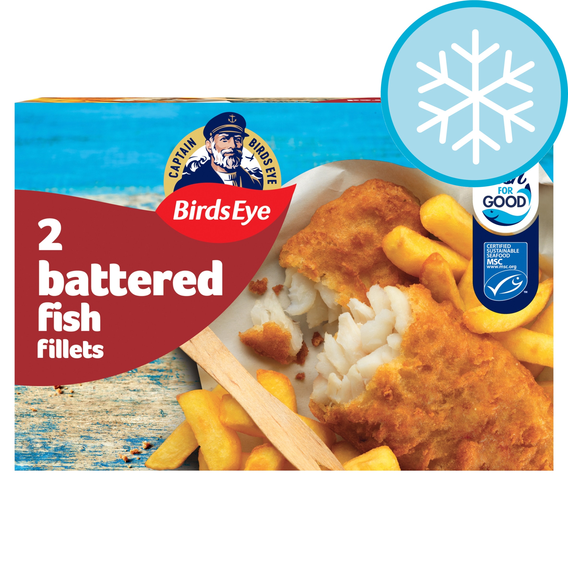 Birds Eye 2 MSC Battered Fish Fillets