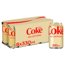 Diet Coke Caffeine Free 8X330ml