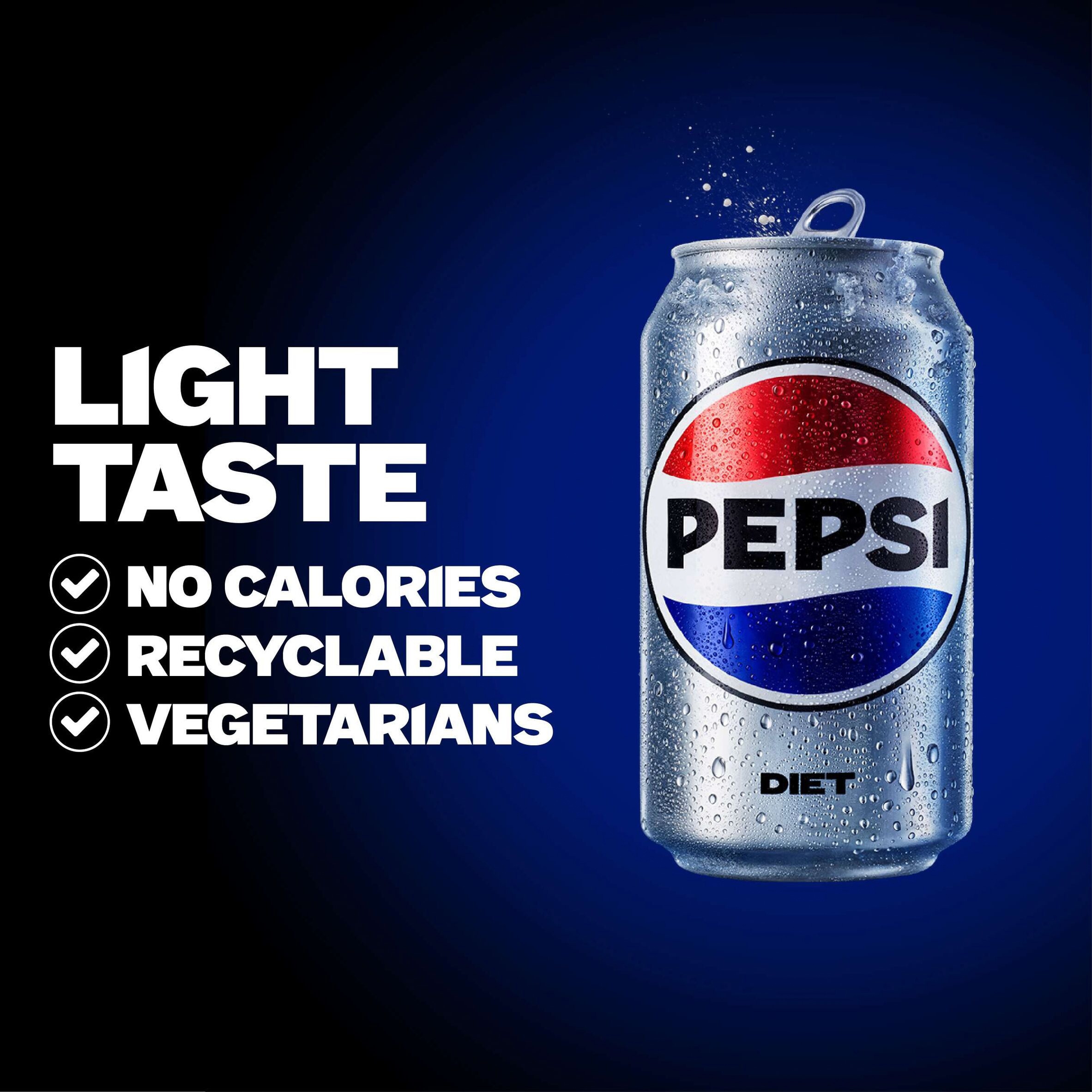 Diet Pepsi Cola Cans 8x330ml thumbnail 3