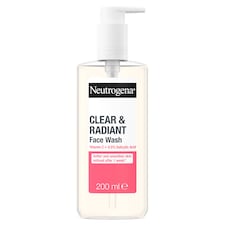 Neutrogena Clear and Radiant Face Wash 200ml