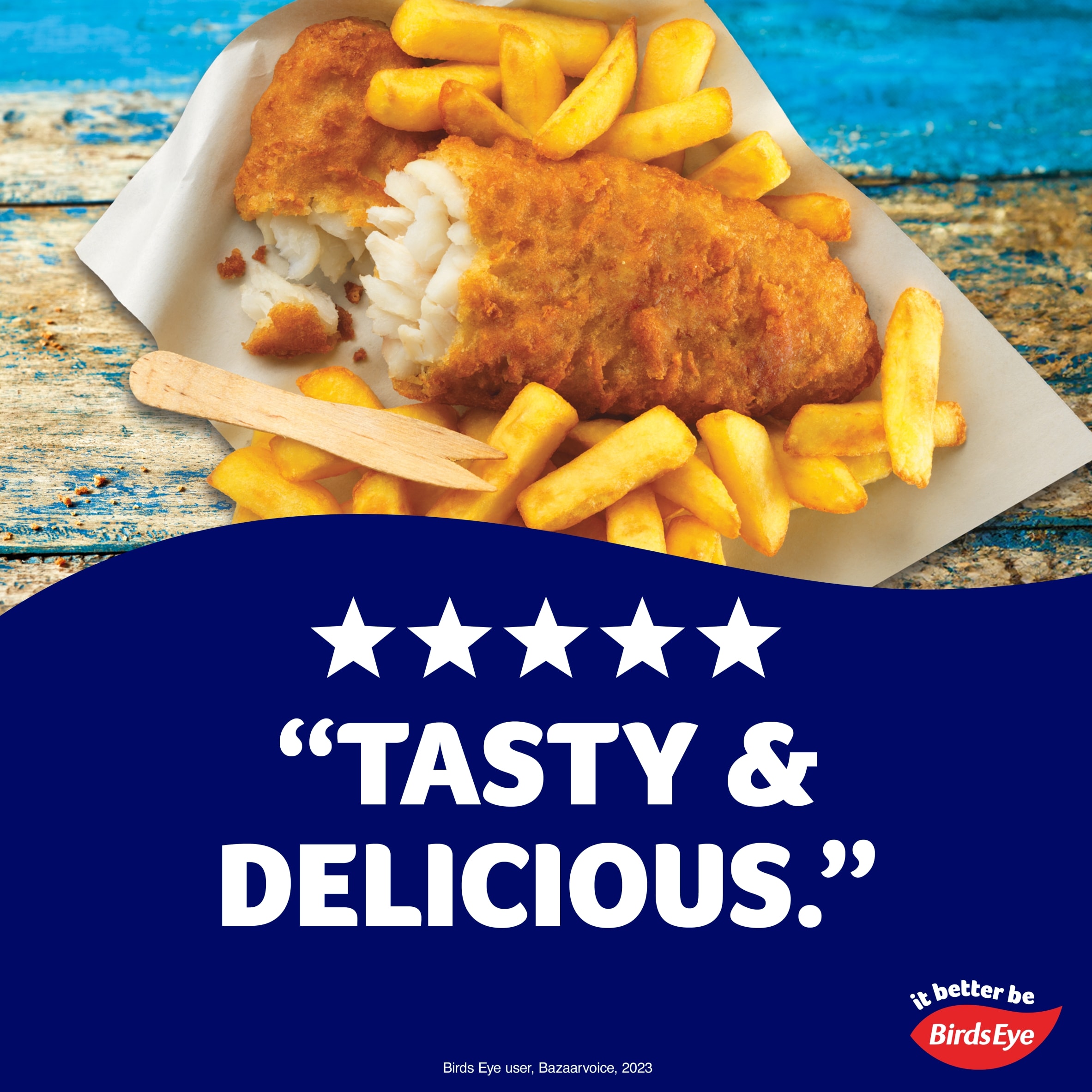 Birds Eye 4 Battered Fish Fillets 400G thumbnail 3