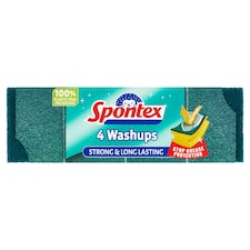 Spontex Washups Value 4 Pack