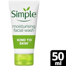 Simple Moisturising Facial Wash 50Ml