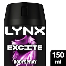 Lynx Excite 48h Deodorant Bodyspray for Men 150ml