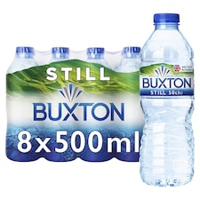 Buxton Still Natural Mineral Water Multipack 8x500ml thumbnail 5