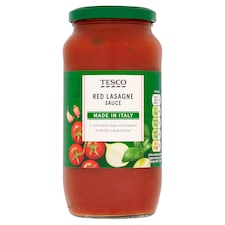 Tesco Red Lasagne Pasta Sauce 500G