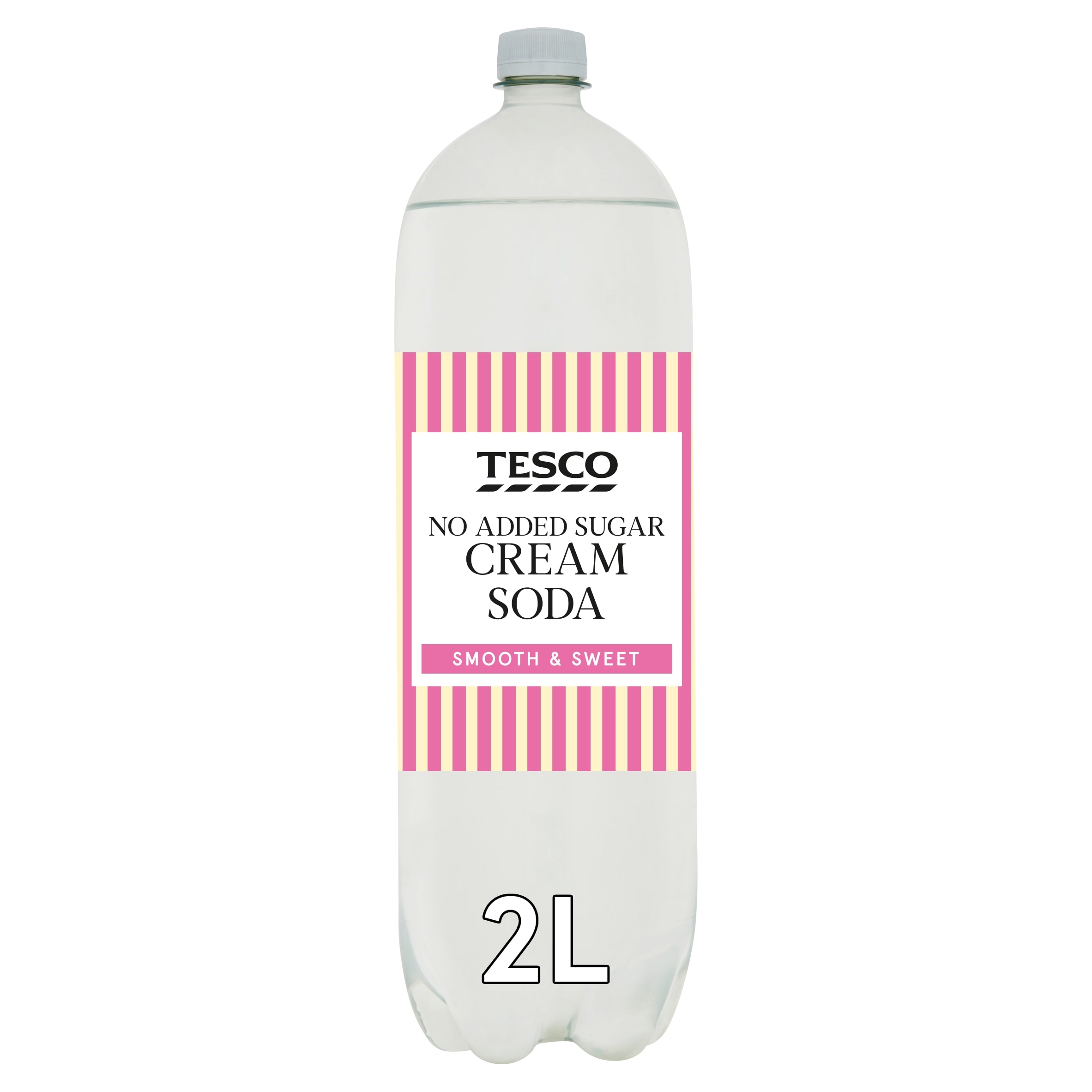 Tesco No Added Sugar Cream Soda 2L