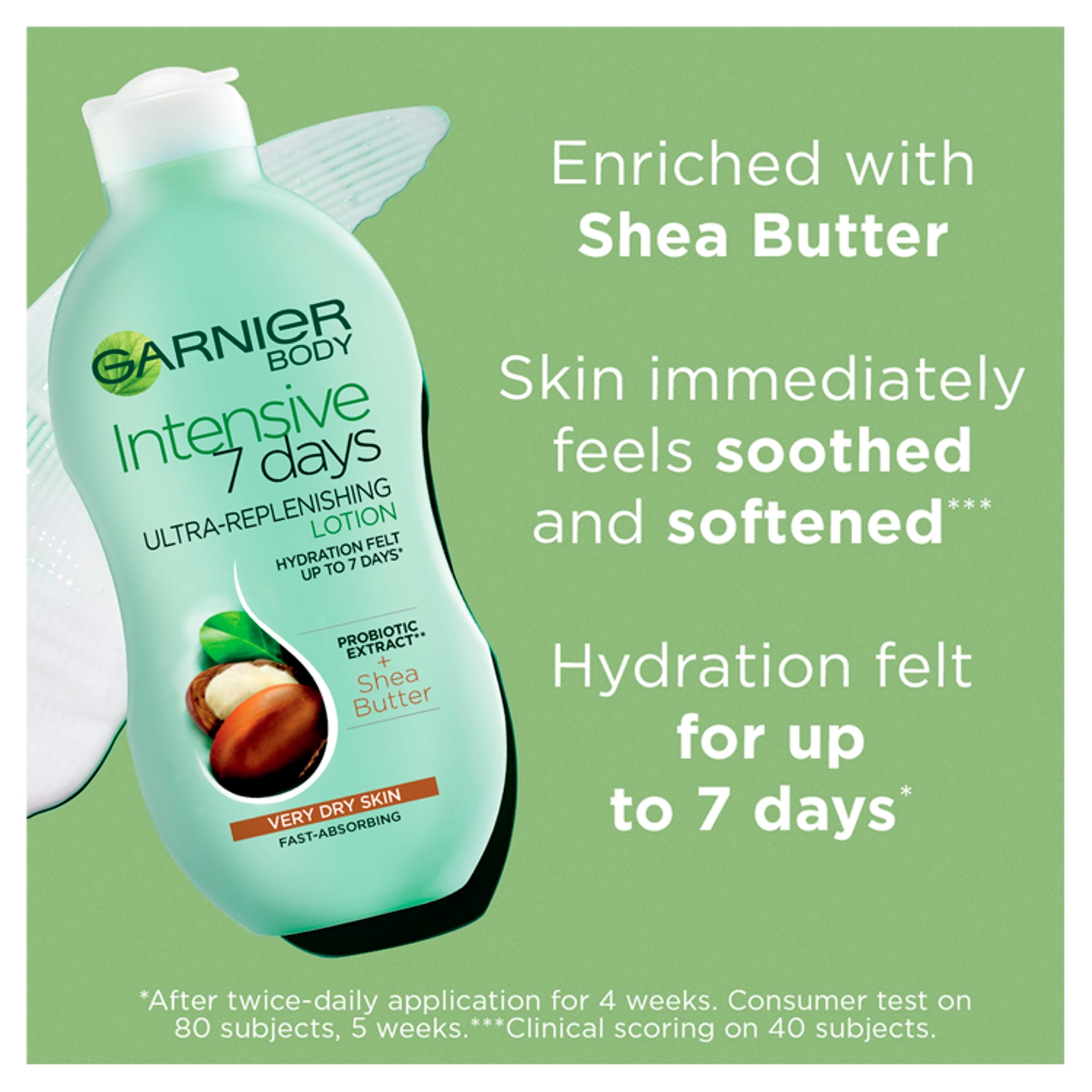 Garnier Intensive 7 Days Ultra-Replenishing Lotion - Shea Butter 400ml thumbnail 2
