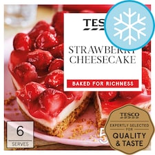 Tesco Strawberry Cheesecake 500G