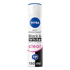 NIVEA Black & White Original Anti-Perspirant Deodorant Spray 150ml - Image 1