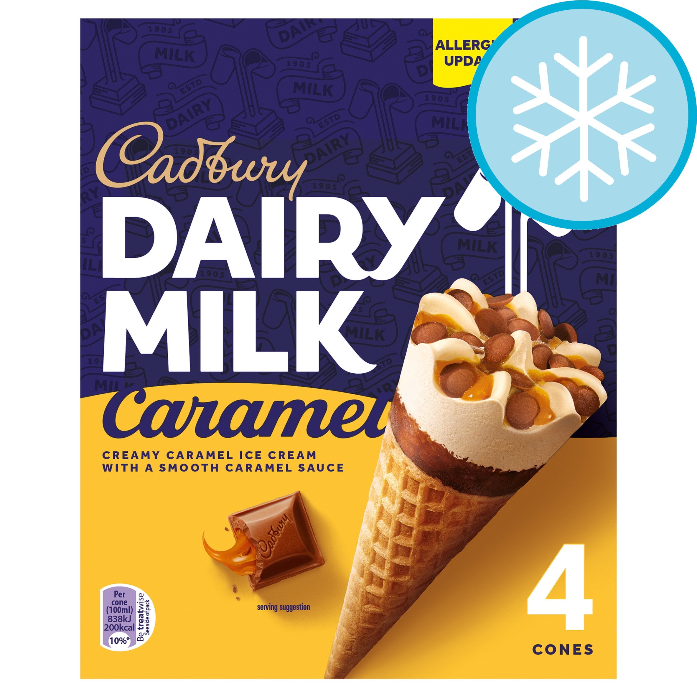Cadbury Dairy Milk Caramel Cones