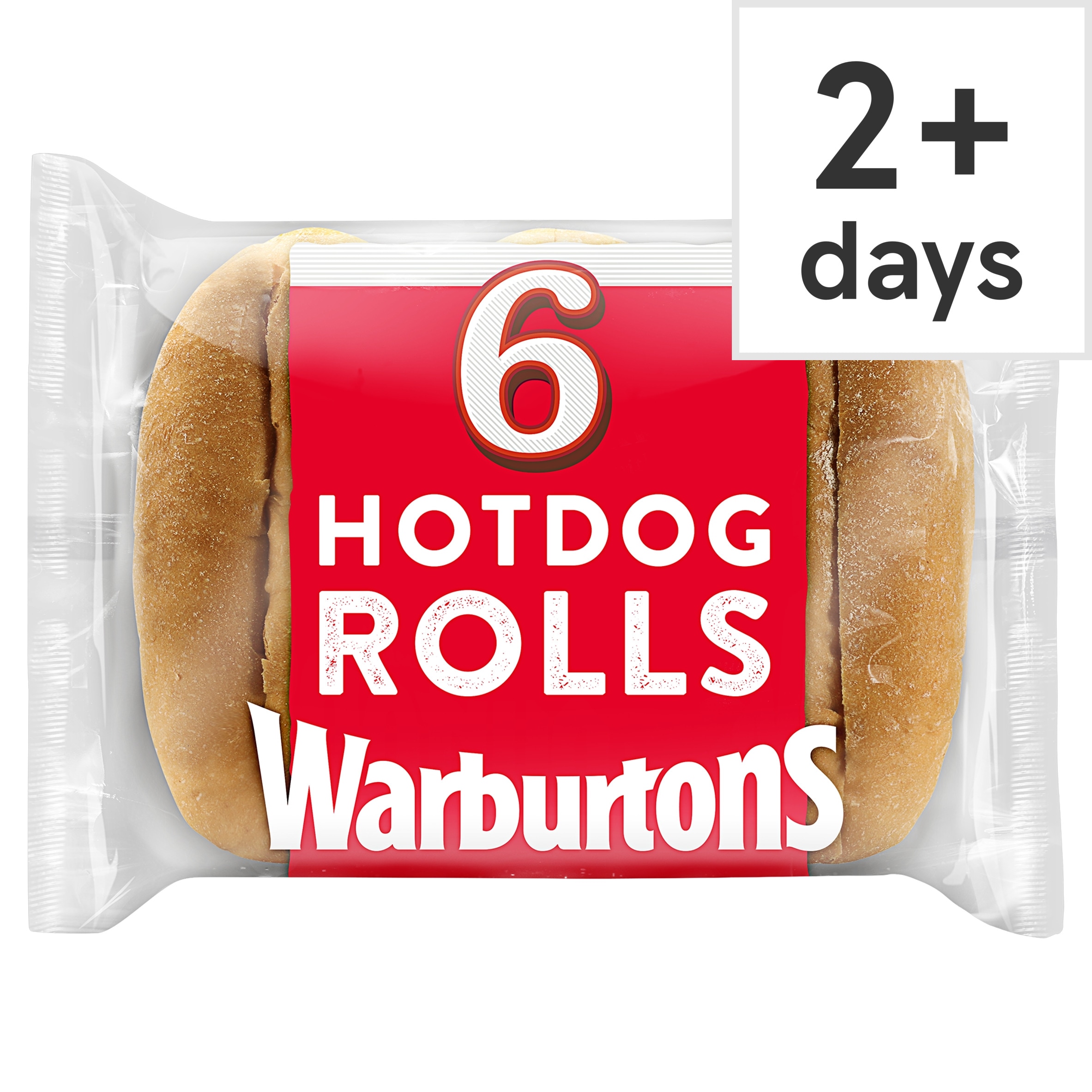 Warburtons Hot Dog Rolls