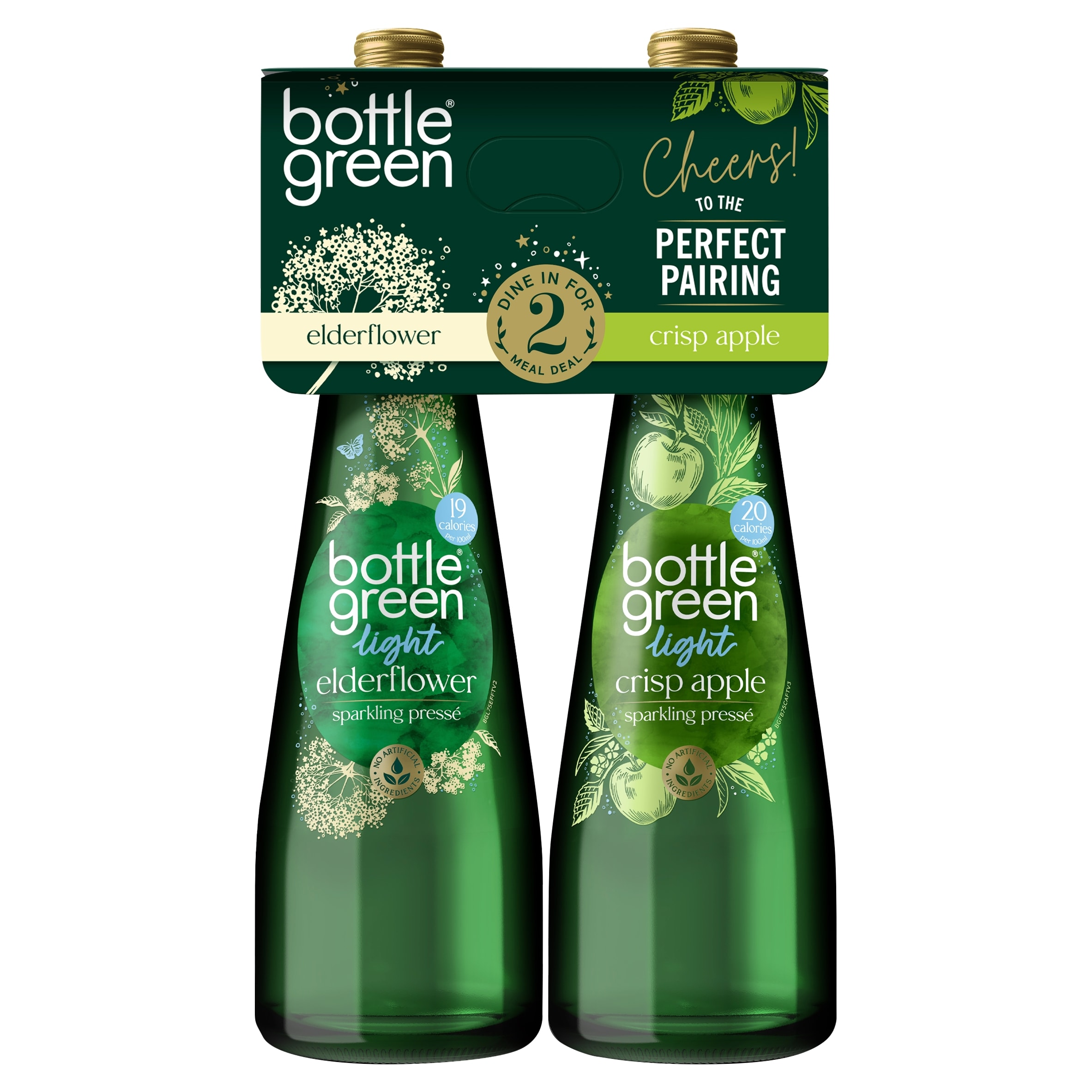 Bottlegreen Twin Pack Elderflower & Apple Twin Pack