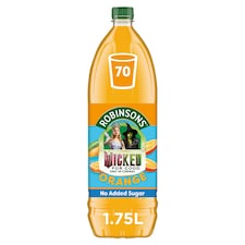 Robinsons Double Strength Orange No Added Sugar Squash 1.75L