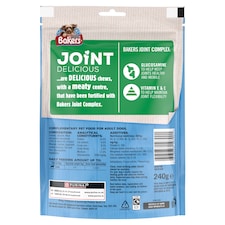 BAKERS Joint Delicious Large Chicken Dog Chews 240g thumbnail 3
