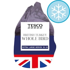 Tesco British Turkey Whole Bird Extra Large 7.0-8.8kg