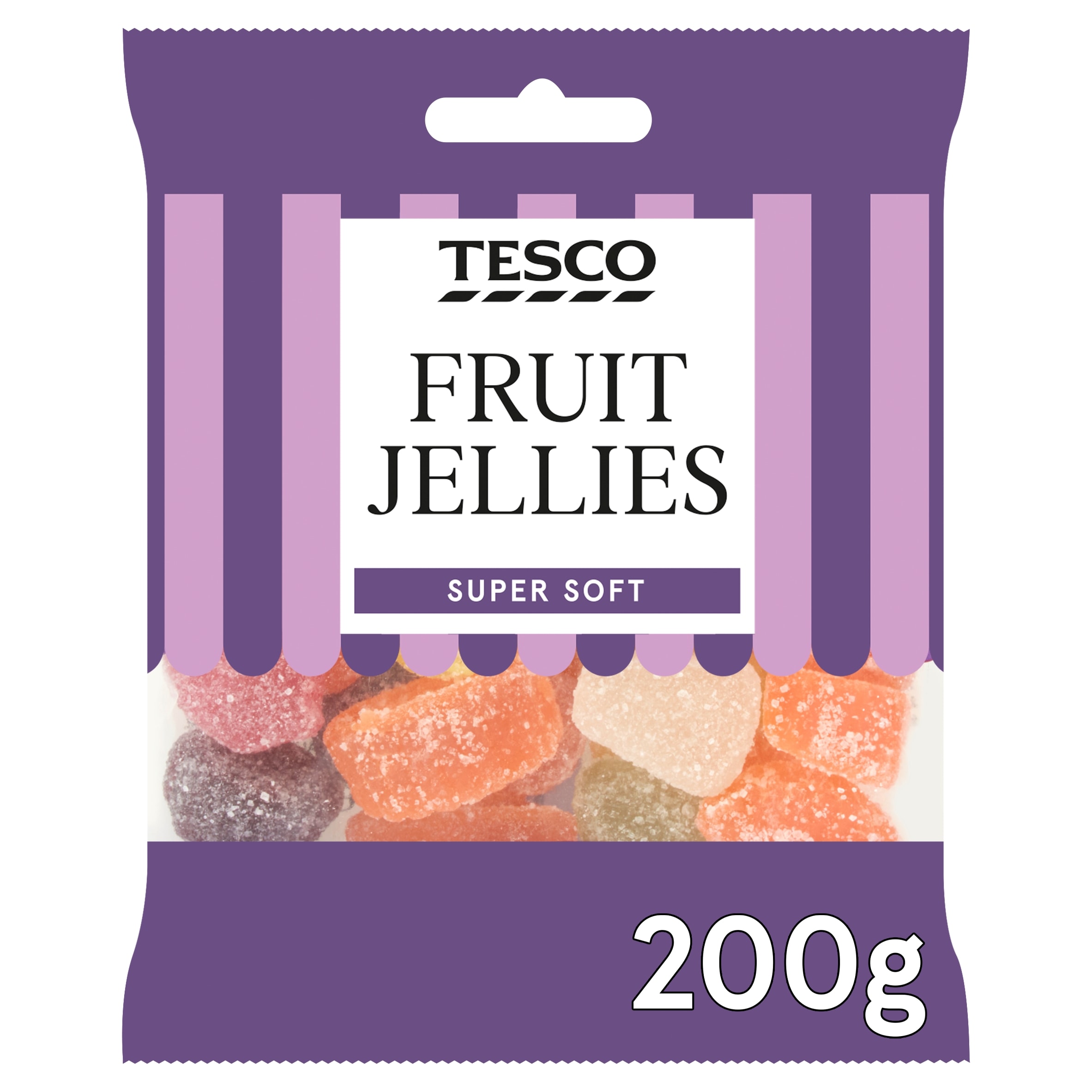 Tesco Fruit Jellies Sweets 200G