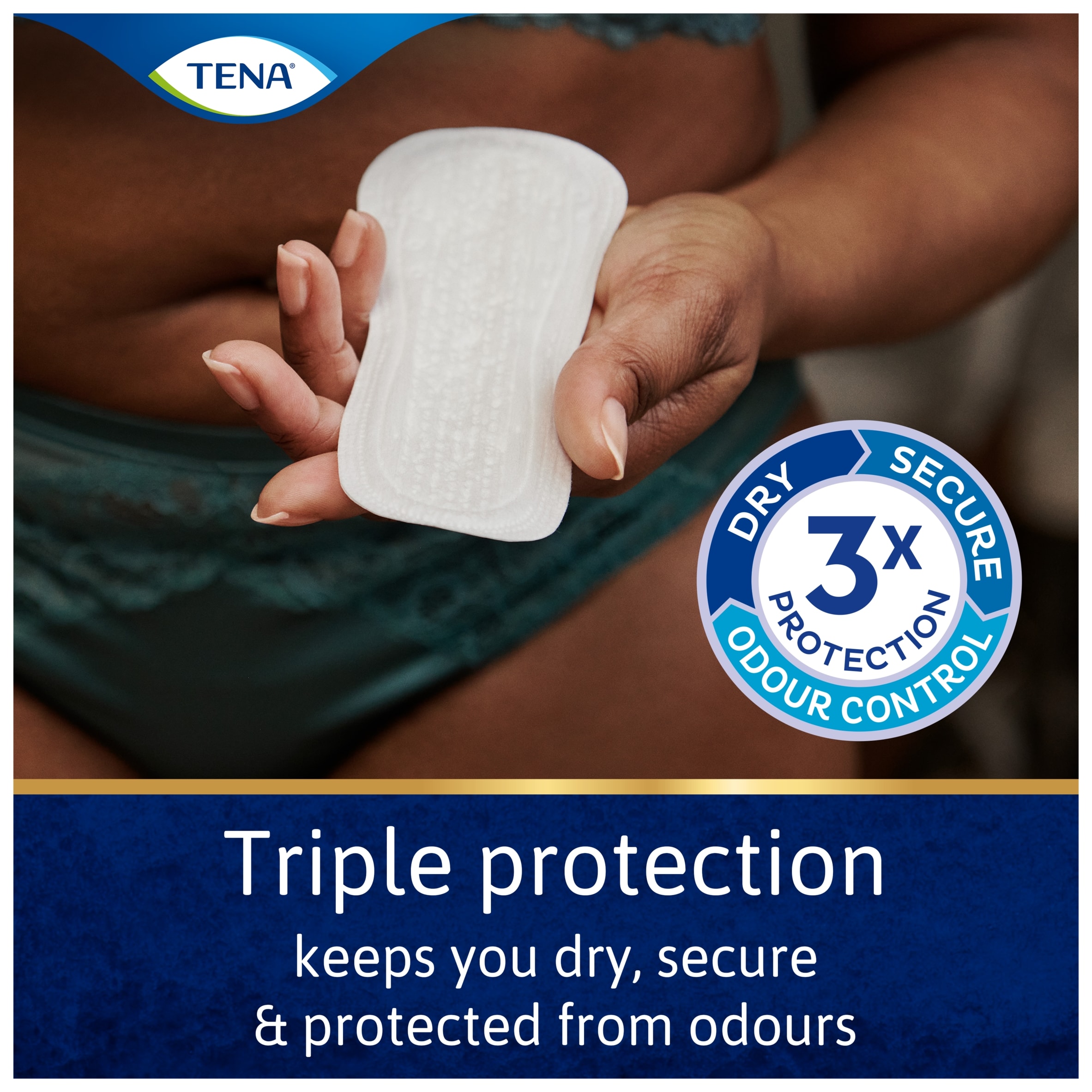 TENA Lights Light Incontinence Liners 28 pack thumbnail 3