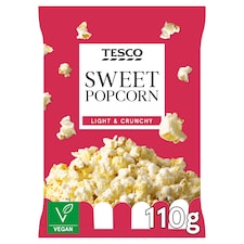 Tesco Sweet Popcorn 110G