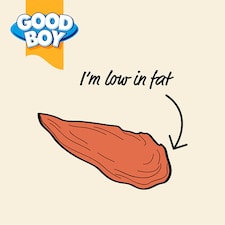 Good Boy Meat Treat Chicken Breast Dog Treats 70G thumbnail 2