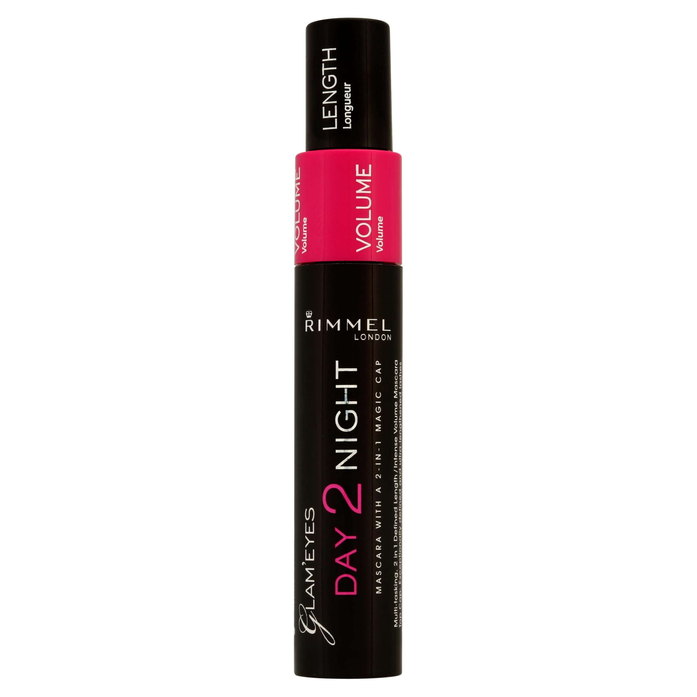 Rimmel Day 2 Night Mascara Black 9.5Ml
