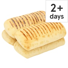 Tesco Panini 4 Pack