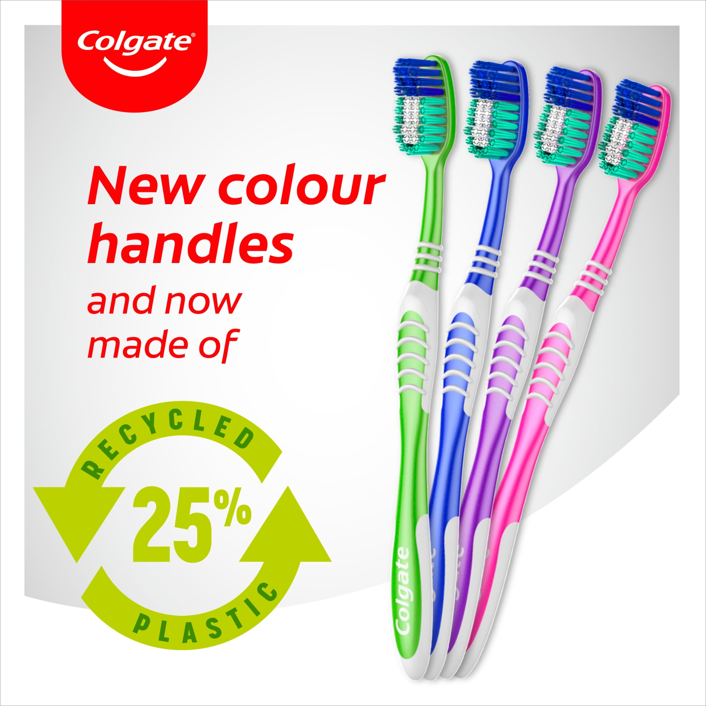 Colgate Extra Clean Medium Toothbrush 3 Pack thumbnail 3