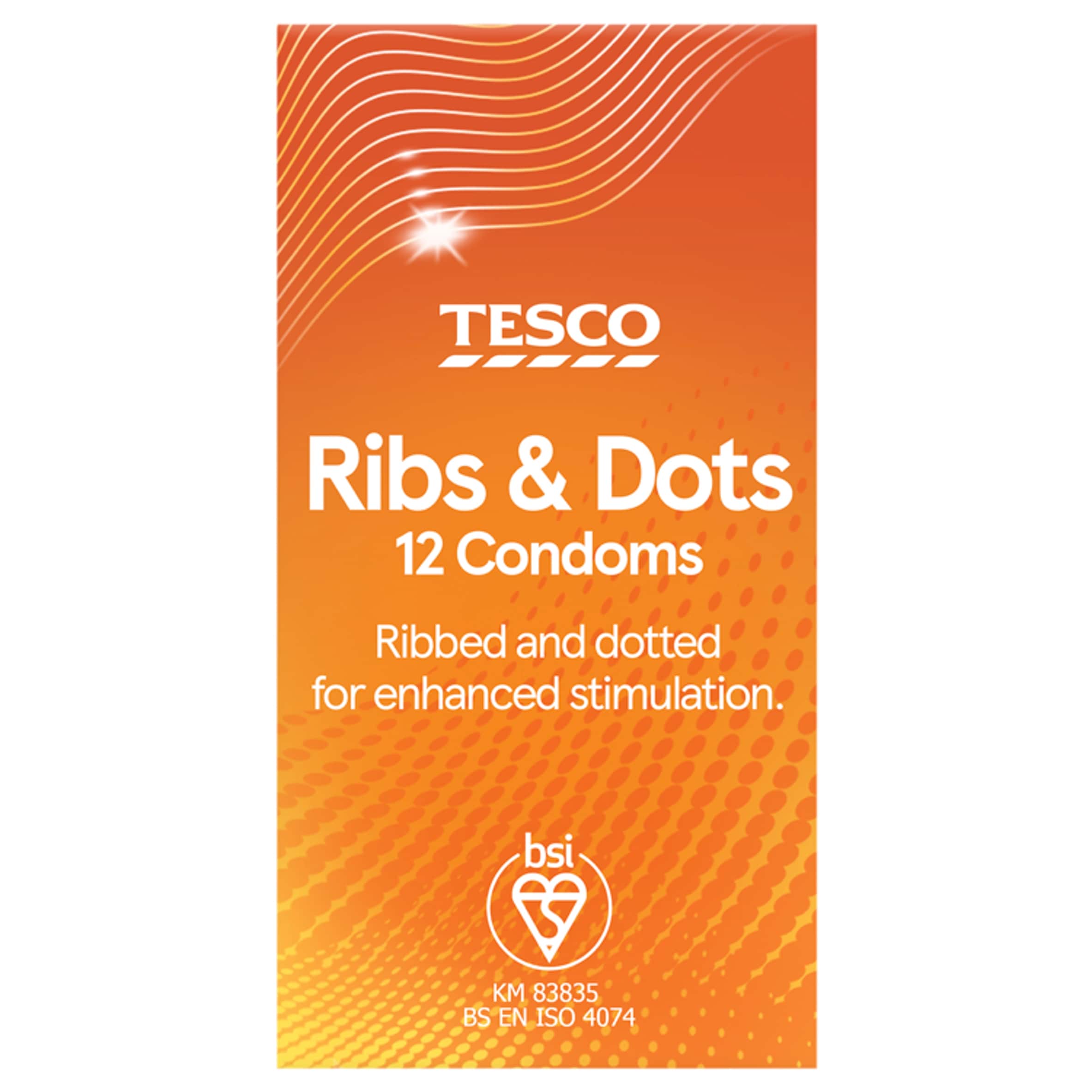 Tesco Ribs & Dots Condoms 12s