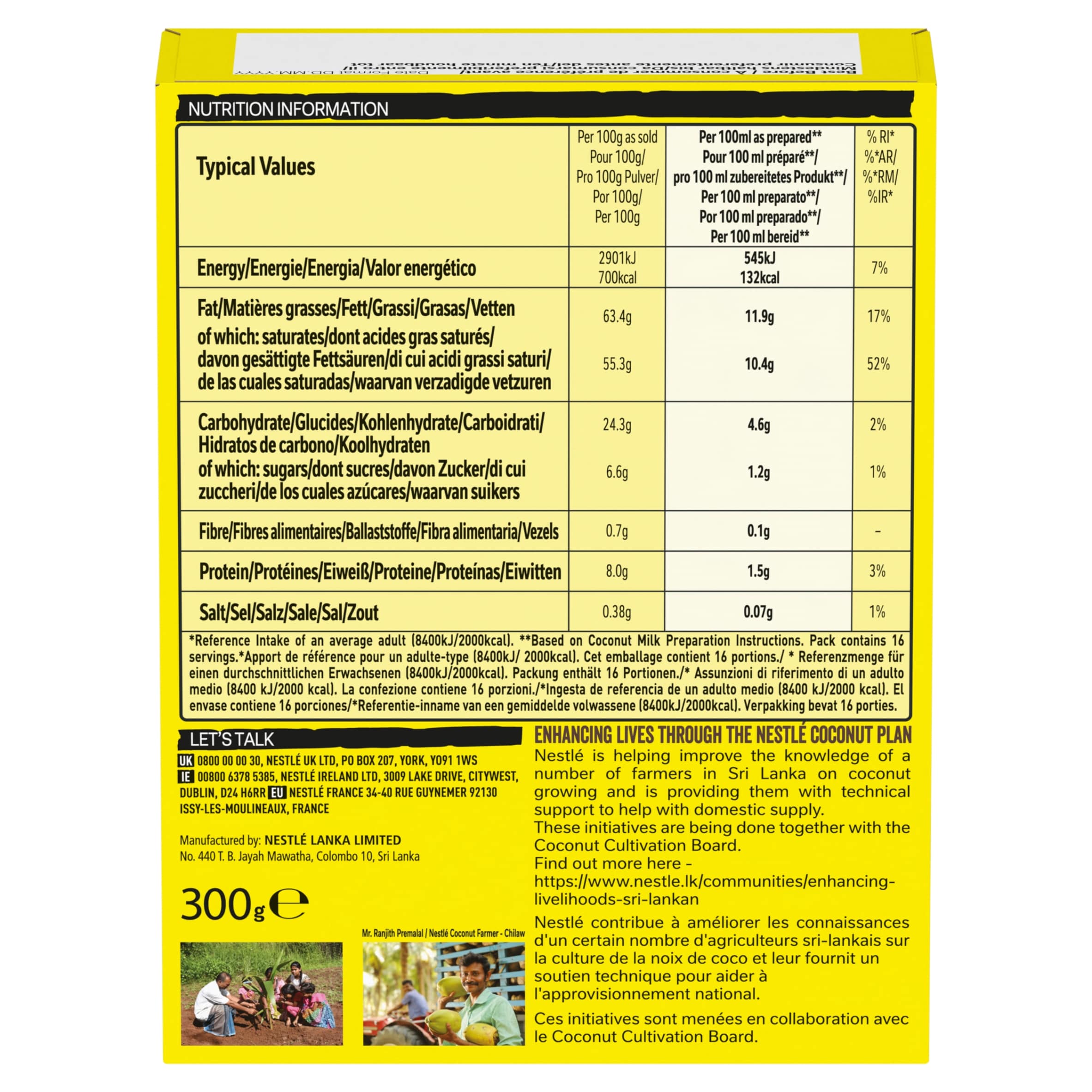 Maggi Coconut Milk Powder Mix 300g thumbnail 2