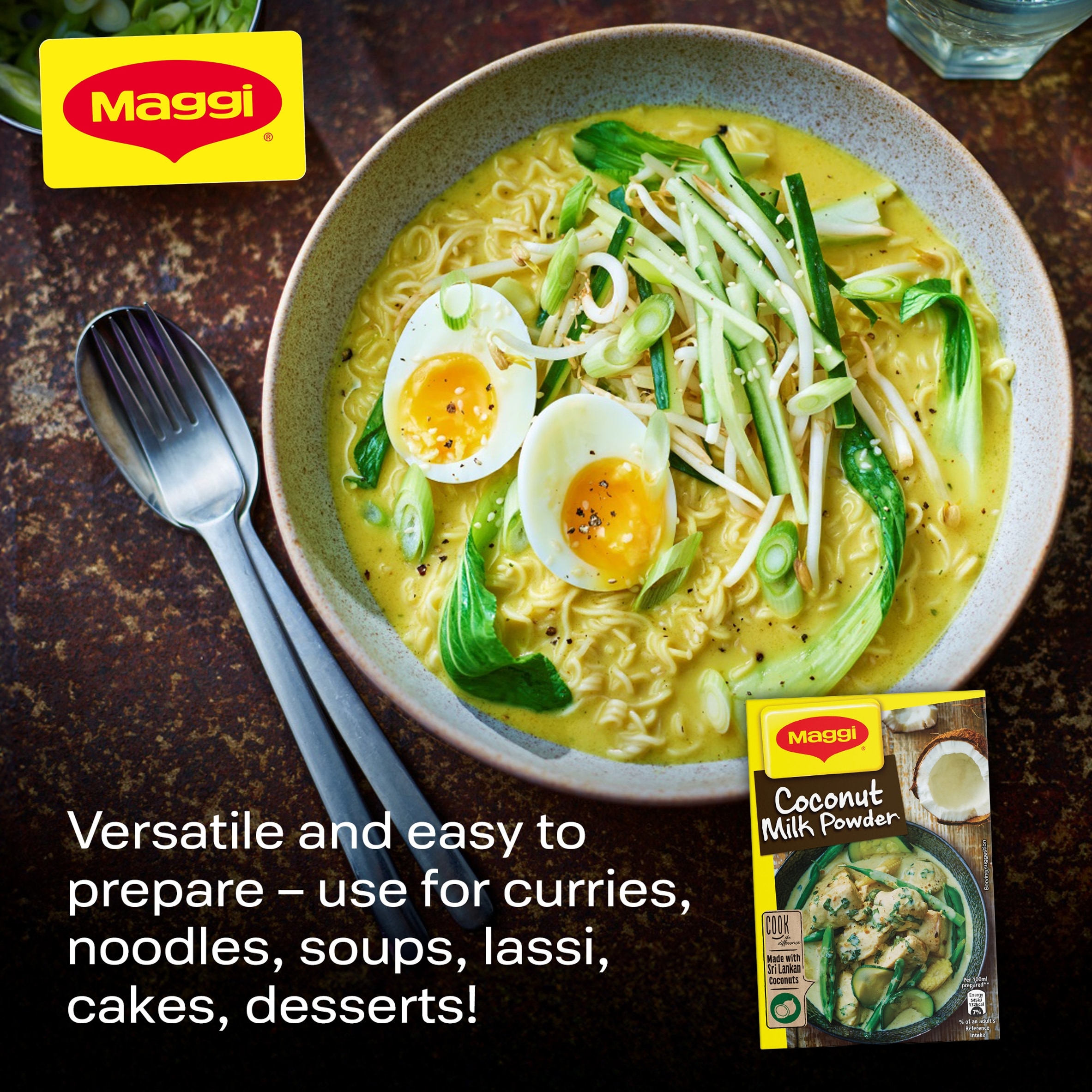 Maggi Coconut Milk Powder Mix 300g thumbnail 4
