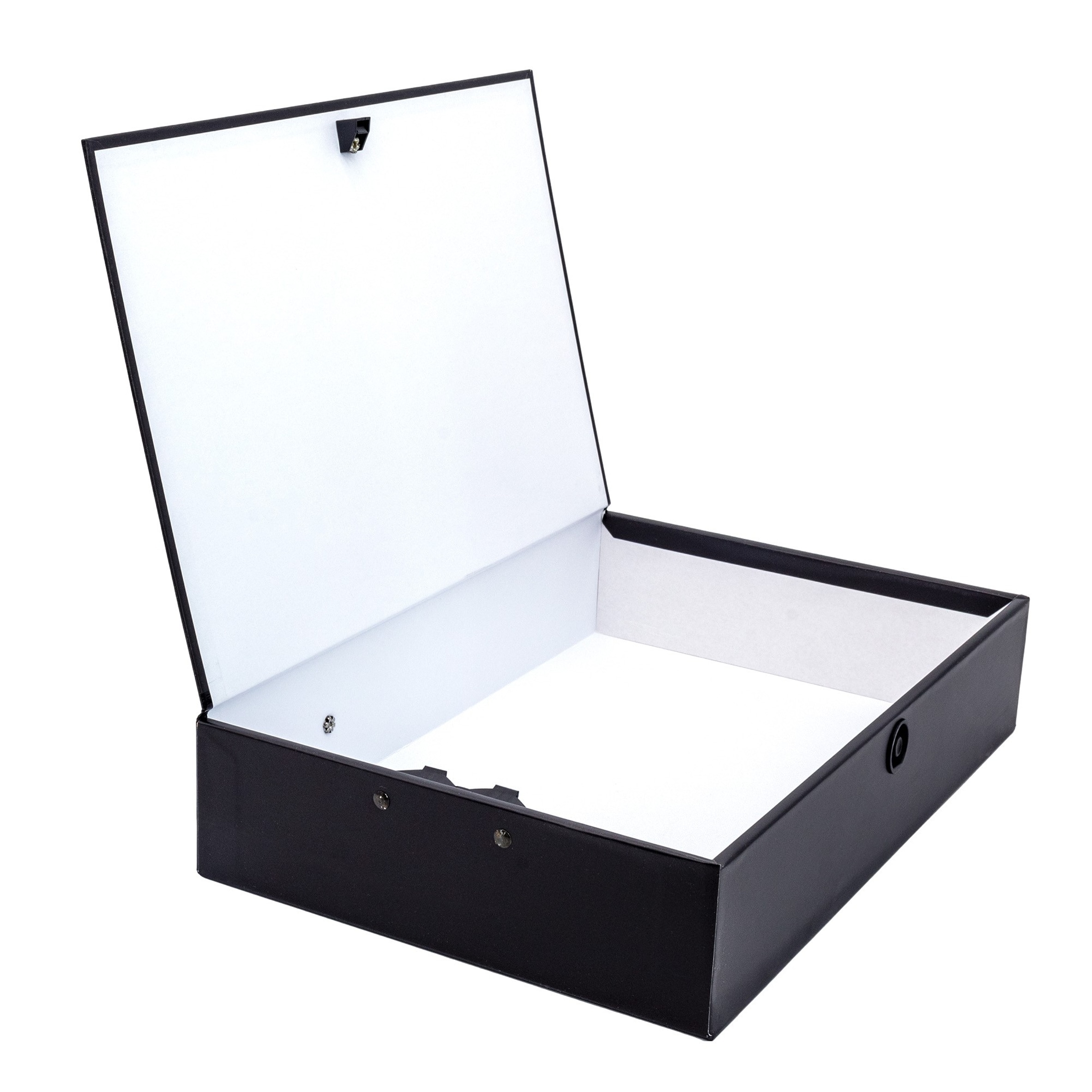 Tesco Foolscap Box File Black thumbnail 2