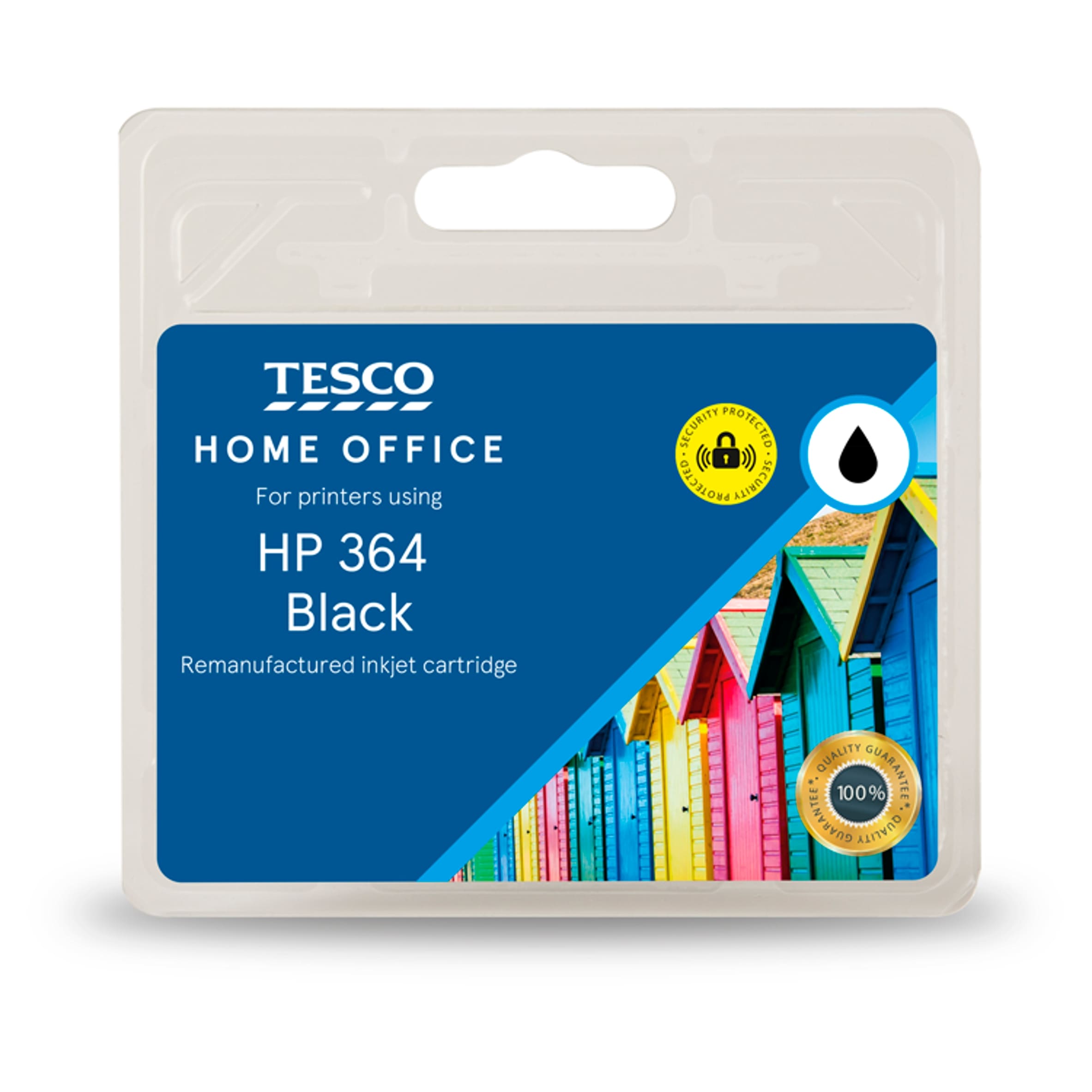 Tesco HP364 Remanufactured Black Printer Ink Cartridge