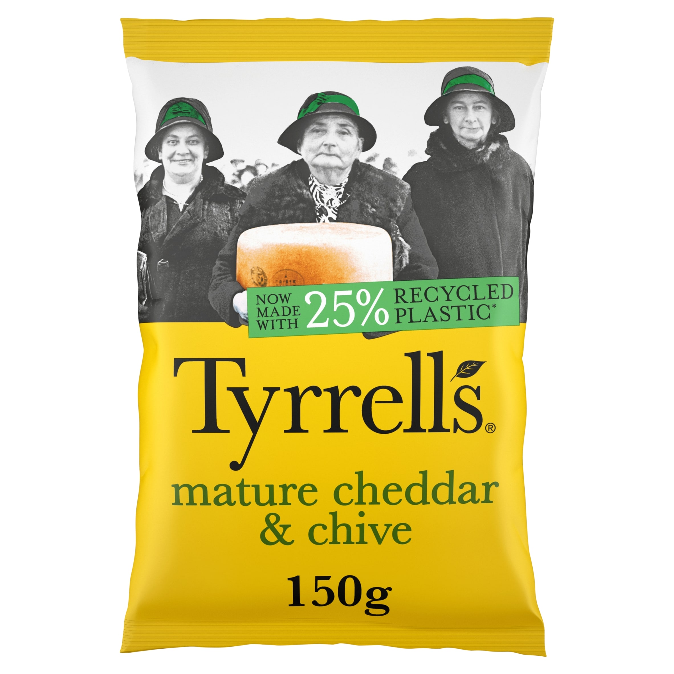 Tyrrells Mature Cheddar & Chive Sharing Crisps
